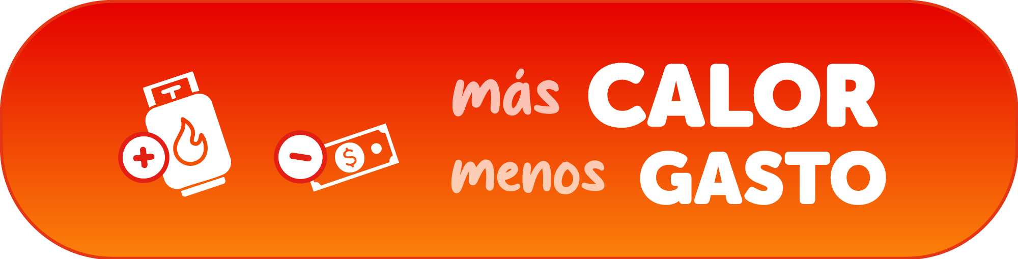 Más calor, menos gasto